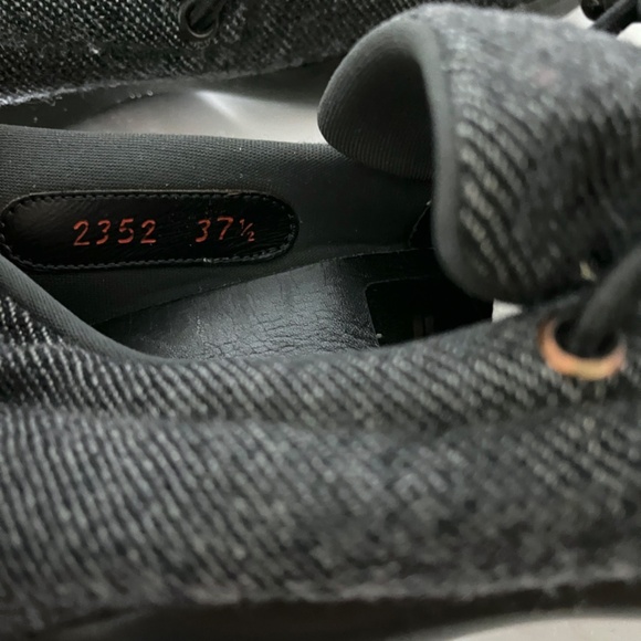 Prada Gray Wool Flat Loafers - Picture 12 of 16